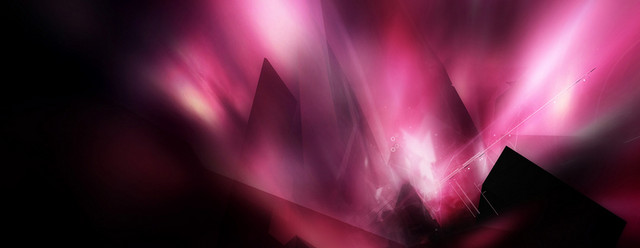 金属质感光束炫酷背景BANNER