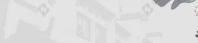 中国风笔触花朵PSD分层主图