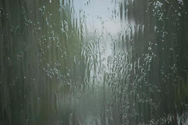 雨 玻璃 玻璃 窗口 光 下降 模糊 季节 伤心 抑郁