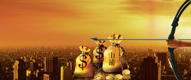 金融财经商务BANNER背景
