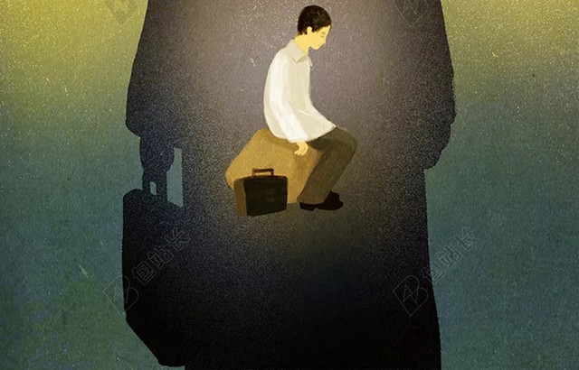 一个人的旅行海报设计