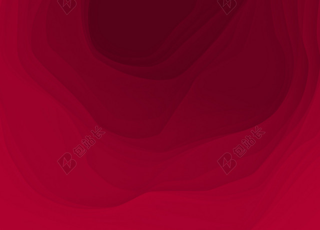 伪3D红色渐变玫瑰纹理抽象海报