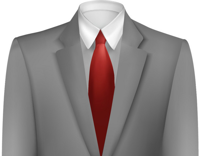 光滑的礼服