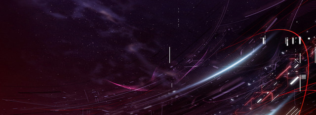 数码科技海报背景BANNER