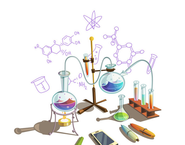 矢量化学素材