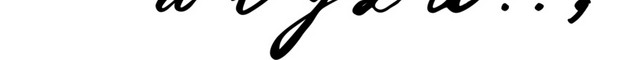 艺术字 清新 英文 字母