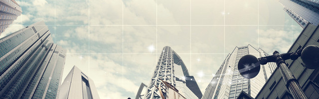 投资理财商务蓝色海报BANNER