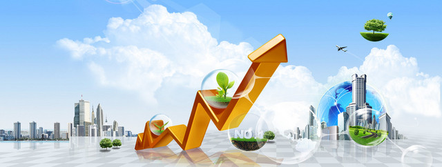 金融财经商务BANNER背景