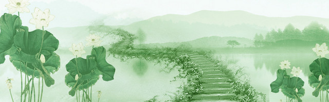 中国风水墨清明节海报BANNER