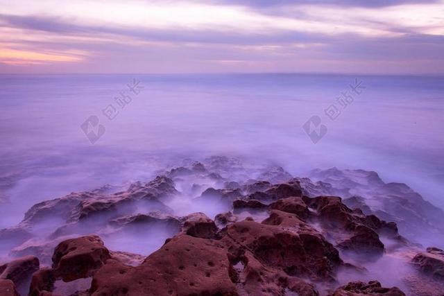 海滩 云 海岸 日出 黄昏 地平线 自然 海洋 海 海景