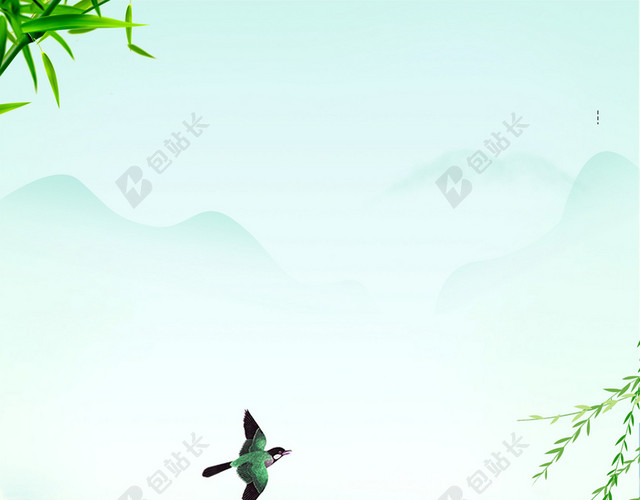中国风传统端午节海报