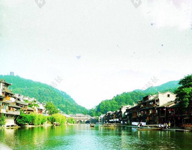 云南旅游H5素材背景