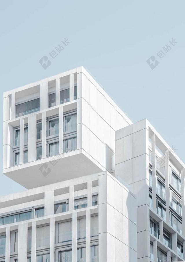 公寓 结构 建设 业务 城市 当代 夏时制 市中心 立面
