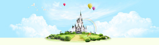 夏日清新背景BANNER