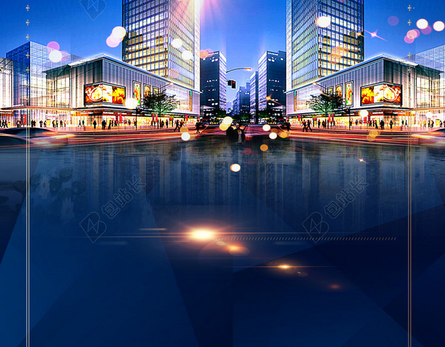 房地产H5海报背景