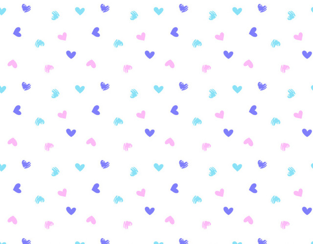 心形小碎花