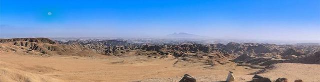 全景 非洲 纳米比亚 沙漠 月球景观 景观 天空 山景观