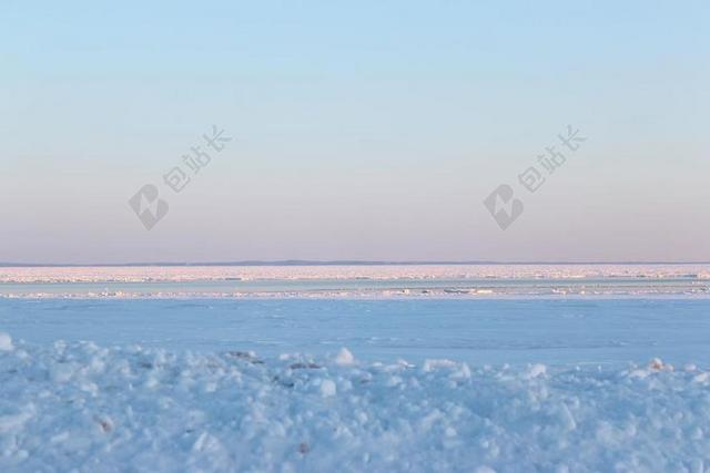 日落 冬天 冰 水 雪 自然 景观 霜 冷 天空 日出