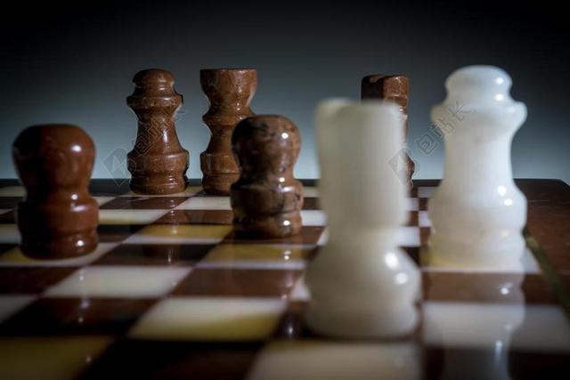 棋盘游戏国际象棋背景图片