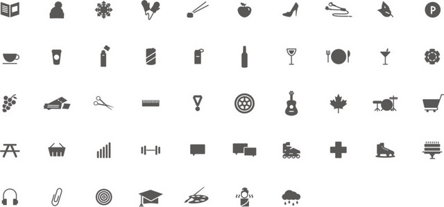交通工具图标合集矢量
