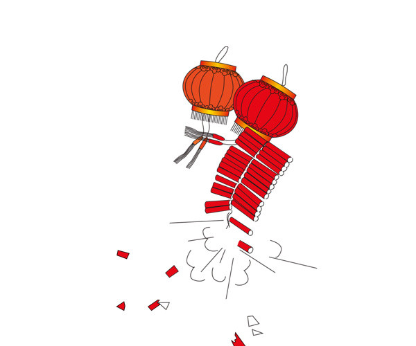 卡通元宵灯笼