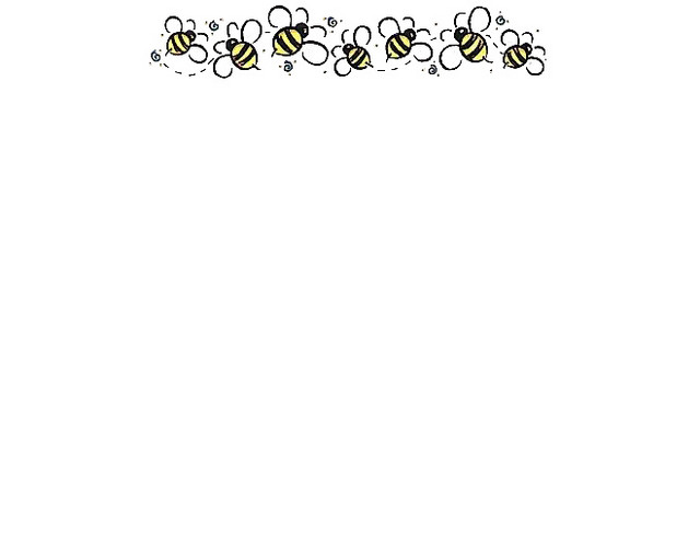 蜜蜂书信边框
