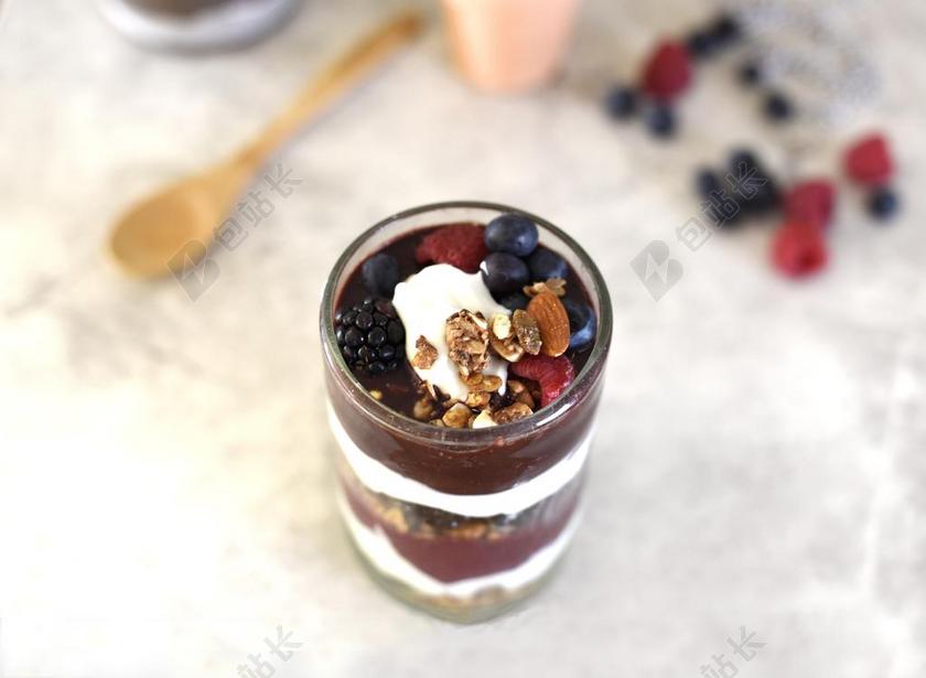 餐饮时尚环保健康绿色水果饮料背景图片