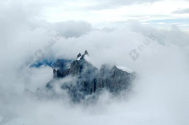 山 雪 性质 景观 冬天 冰 白 登山 冷 科迪勒拉 雾
