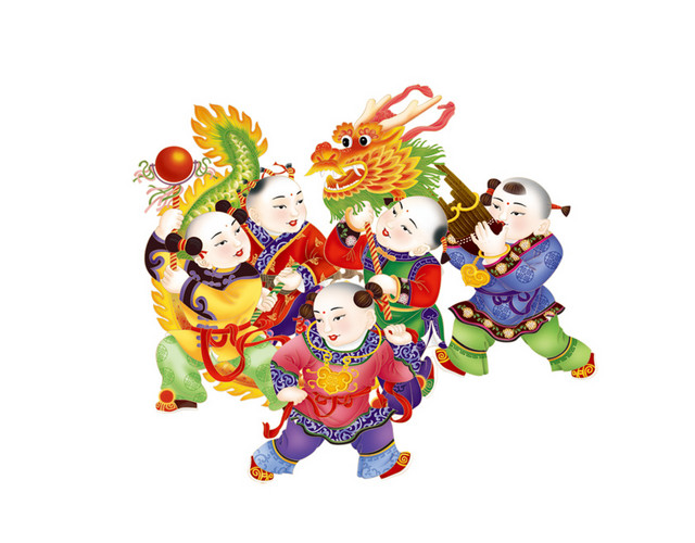 元宵福娃