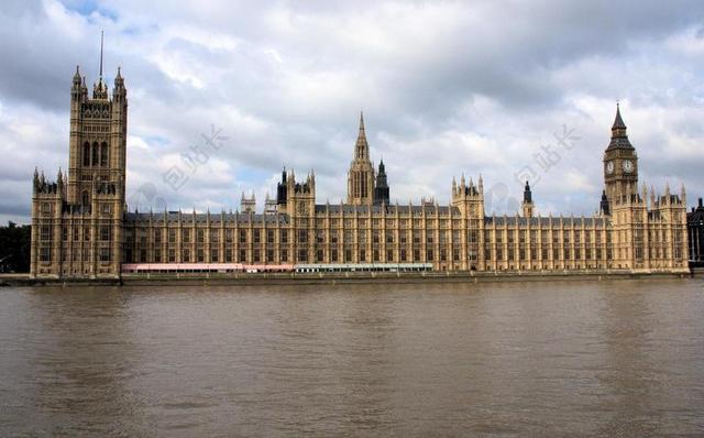 威斯敏斯特 宫 大笨钟 议会 伦敦 英格兰 英国
