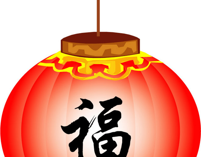灯笼节日素材 手绘灯笼