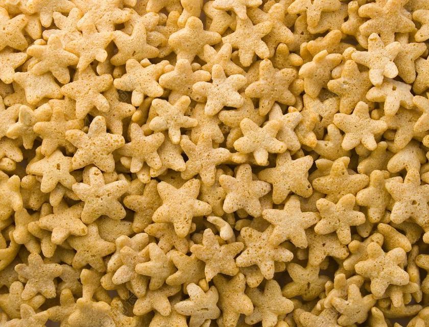 餐饮时尚星星小饼干背景图片