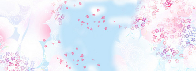 三八妇女节女生节手绘蓝色海报背景