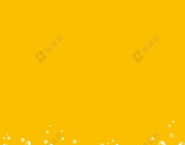 黄色底纹牛奶喷溅背景图