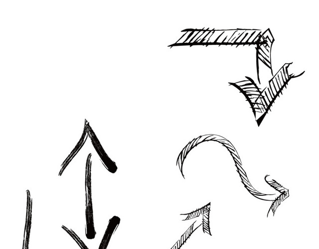 箭头图标设计素材