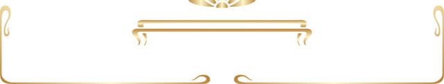 金色花纹边框素材