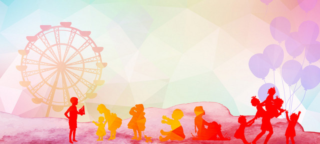 游乐园梦幻亲子旅游BANNER