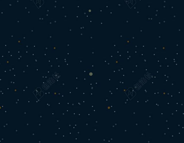 扁平化太空星球PSD分层H5背景素材