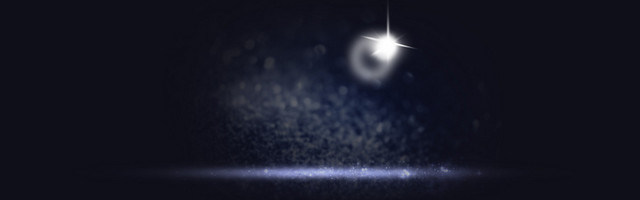暗色背景 亮晶 星光 BANNER