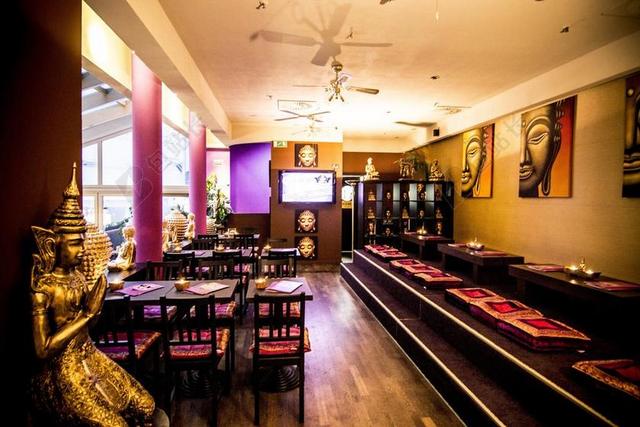 室内设计 俱乐部 栏 餐厅 座椅家具 现代 庆祝 夜间生活
