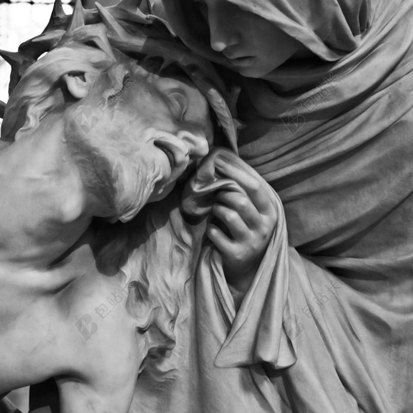 耶稣 基督 基督教 雕塑 宗教 雕像 艺术 玛丽亚 教堂