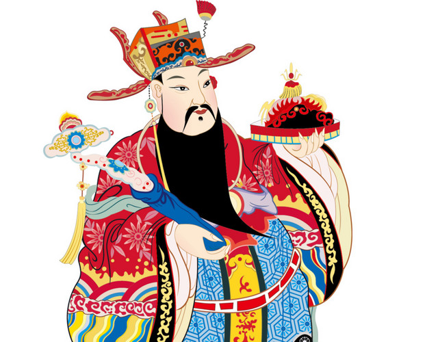 吉祥财神节素材