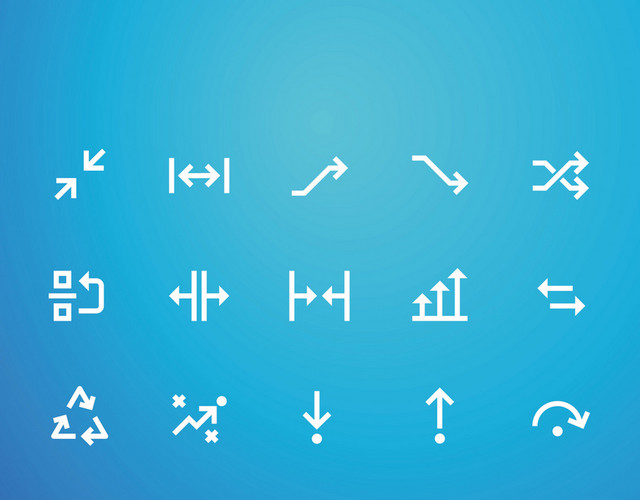 UI简约小图标素材