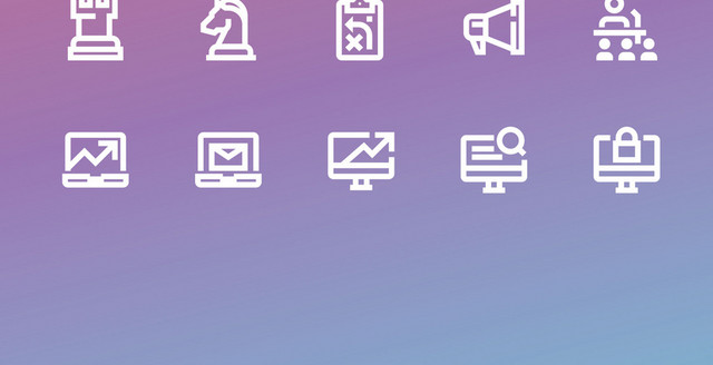 简约娱乐小图标素材