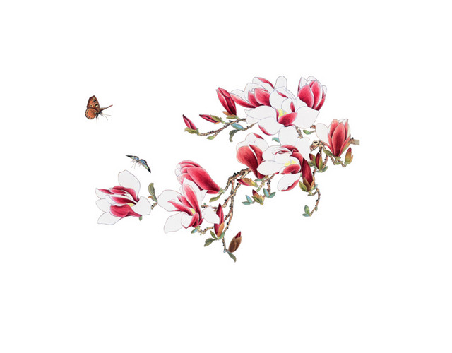 中国风花卉