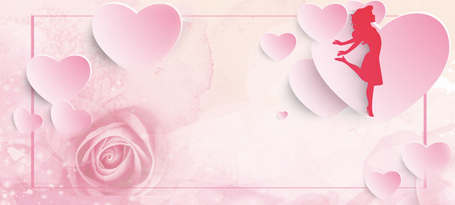 清新女神节背景海报BANNER