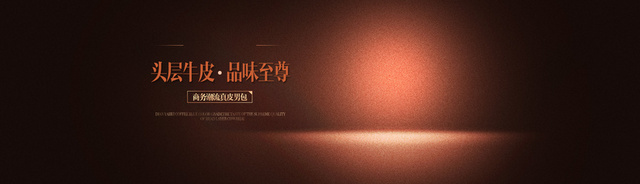 大气真皮男包背景