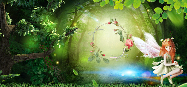 森林之光海报BANNER