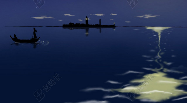 夏夜海报仲夏夜空海报背景