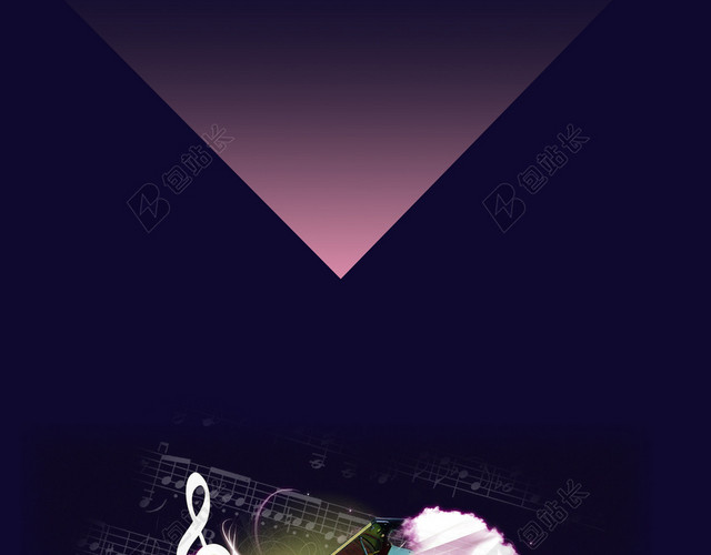 钢琴音乐会广告海报